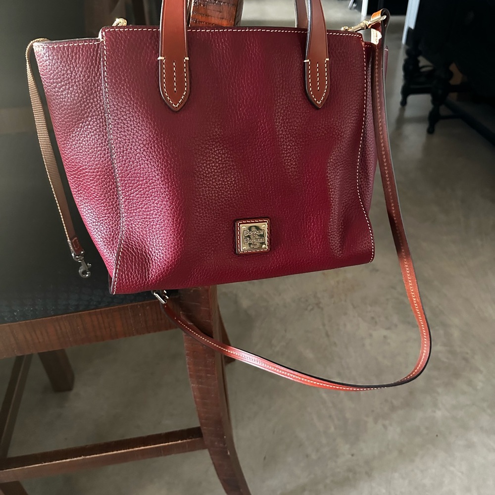 Dooney & Bourke Burgundy Crossbody Bag